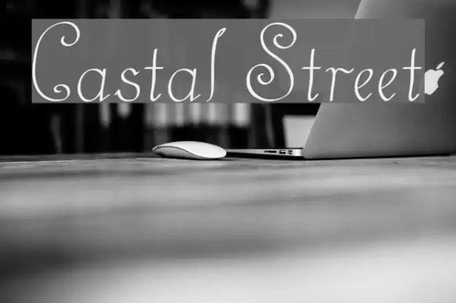 Castal Street Font examples