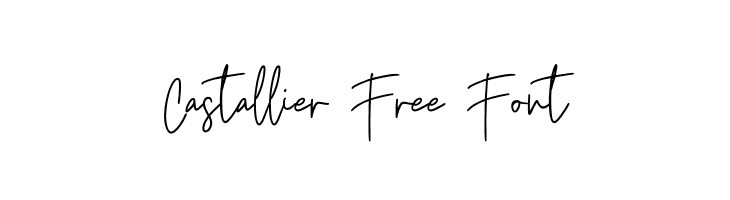 Castallier Free Font  Frei Schriftart Herunterladen