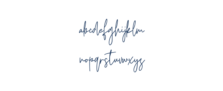 Castallier Free Font Lowercase