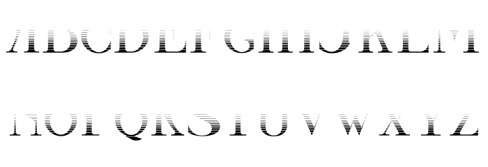 CastawayFillv-MediumInline Font LOWERCASE