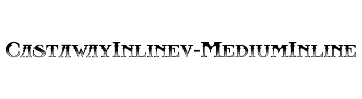 CastawayInlinev-MediumInline  免费字体下载
