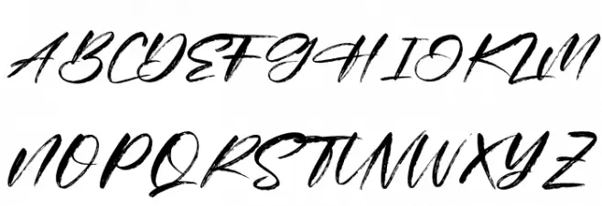 Castedral フォント 大文字