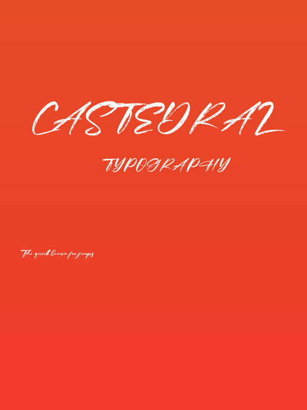 Castedral Poster