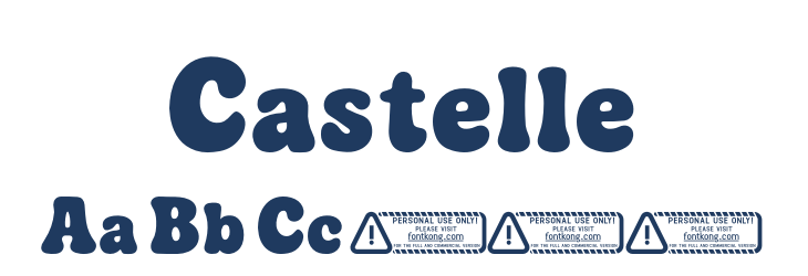Castelle Font Preview