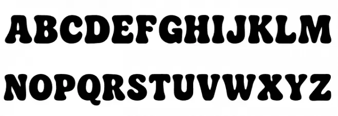 Castelle フォント 大文字