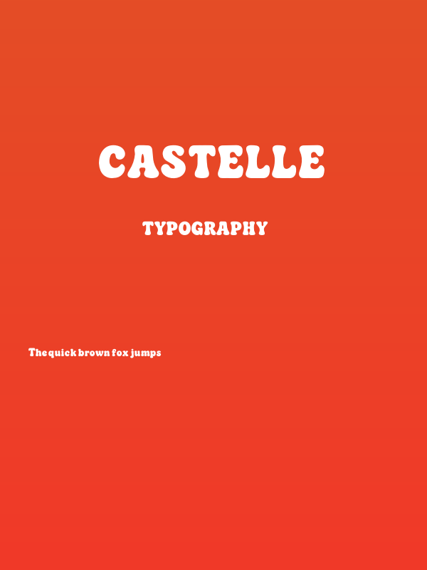 Castelle Poster