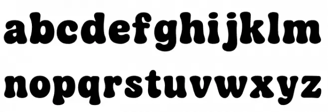 Castelle フォント 小文字