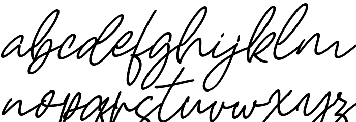 Castello Italic Font LOWERCASE