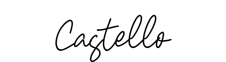 Castello  Frei Schriftart Herunterladen