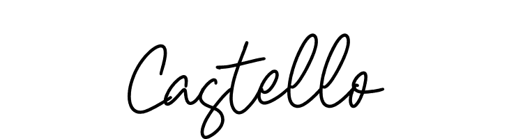 Castello  नि: शुल्क फ़ॉन्ट्स डाउनलोड