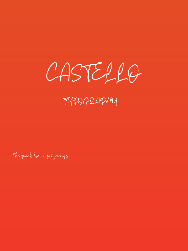 Castello Poster