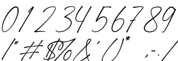 Castely フォント その他の文字