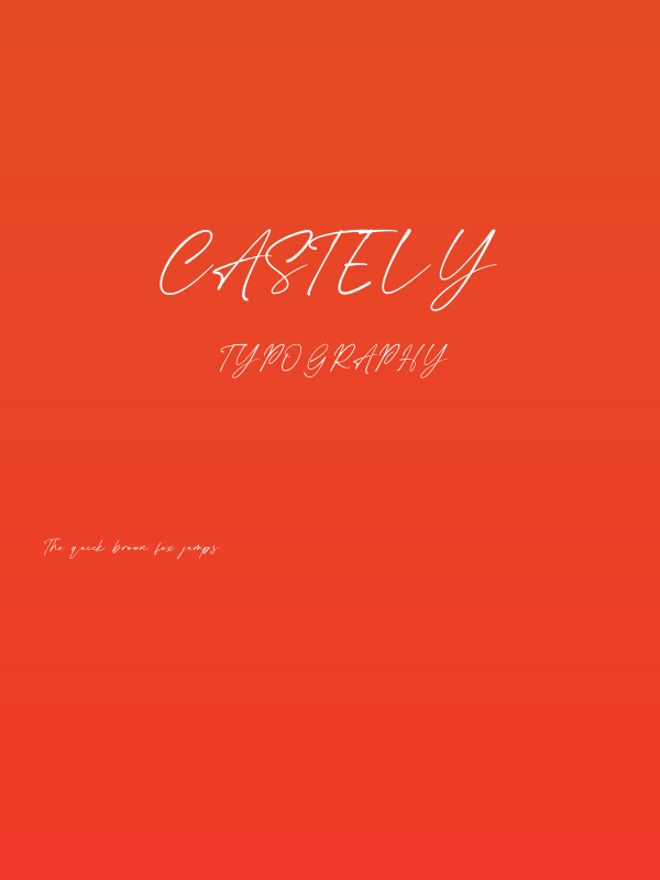 Castely Poster