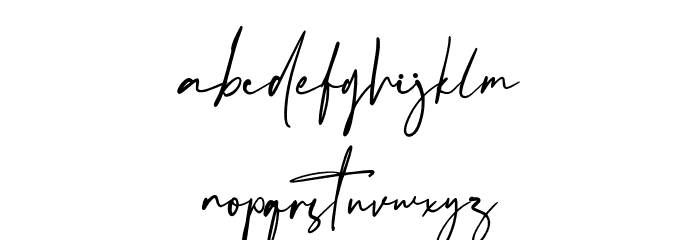 Castende Font LOWERCASE