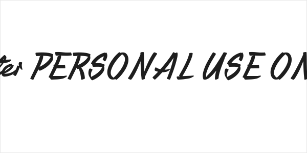Caster PERSONAL USE ONLY Logo
