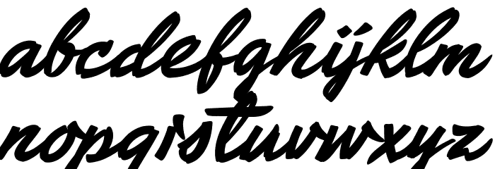 Caster PERSONAL USE ONLY Font LOWERCASE