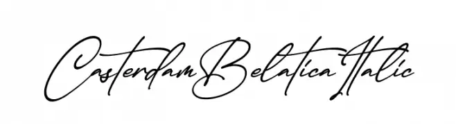Casterdam Belatica Italic  नि: शुल्क फ़ॉन्ट्स डाउनलोड