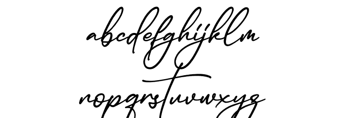Casterdam Belatica Font LOWERCASE