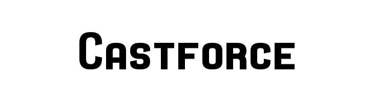Castforce Font