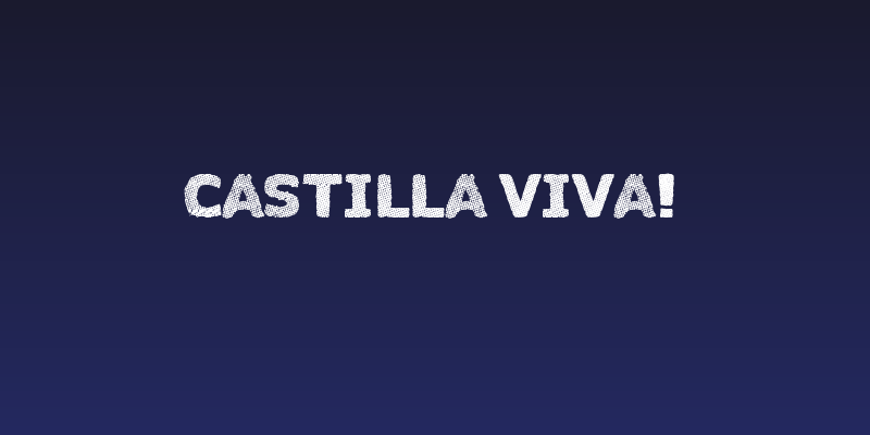 Castilla Viva! Social Header