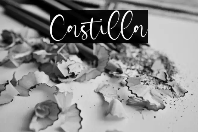 Castilla Font examples