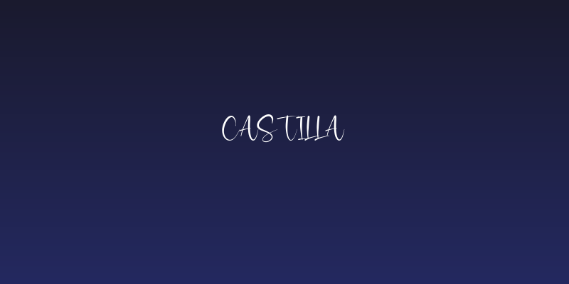 Castilla Social Header
