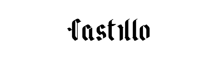 Castillo  Frei Schriftart Herunterladen
