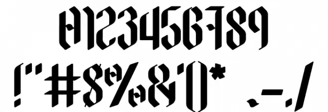 Castillo Font OTHER CHARS