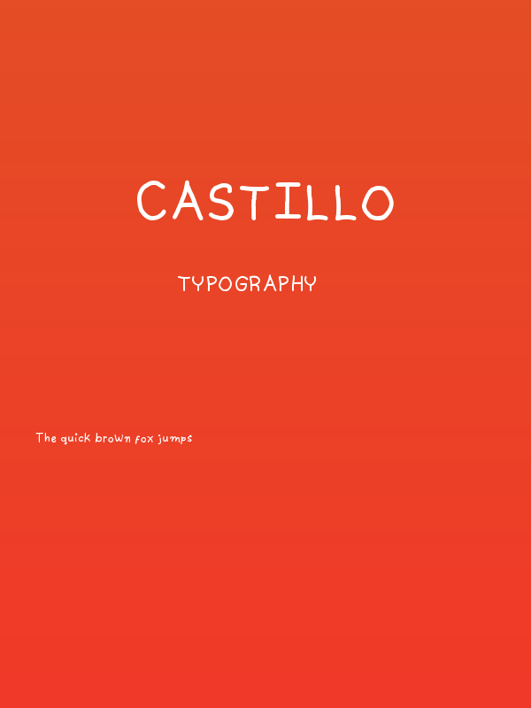Castillo Poster