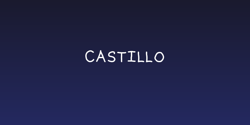 Castillo Social Header