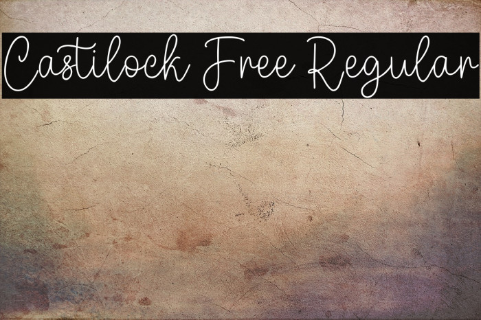 Castilock Free Regular Example 2