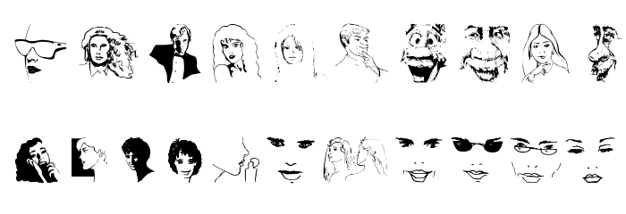 Casting Font OTHER CHARS
