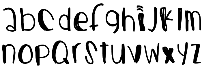 CastingJewels Font LOWERCASE