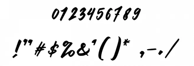 CastinosDEMO-Regular Font OTHER CHARS