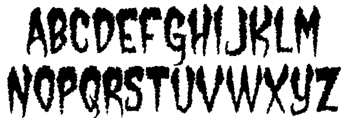 Castle Dracustein フォント 小文字
