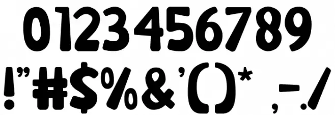 Castle-Rock Font OTHER CHARS