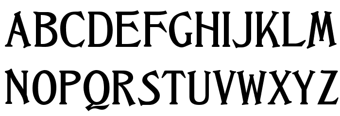 CastleOpti Font LOWERCASE