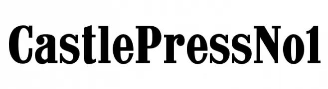 CastlePressNo1  フリーフォントのダウンロード