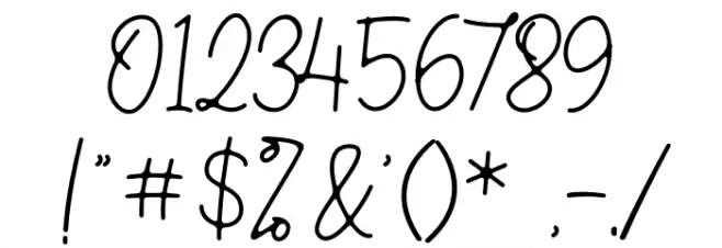 Castlerock Font OTHER CHARS