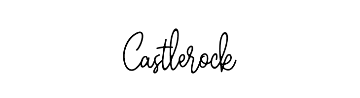Castlerock  免费字体下载
