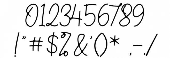 Castlerock Font OTHER CHARS