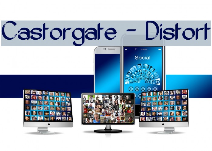 Castorgate - Distort Font examples