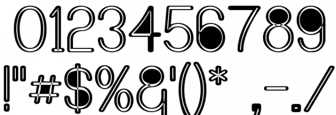 Castorgate - Messed フォント その他の文字