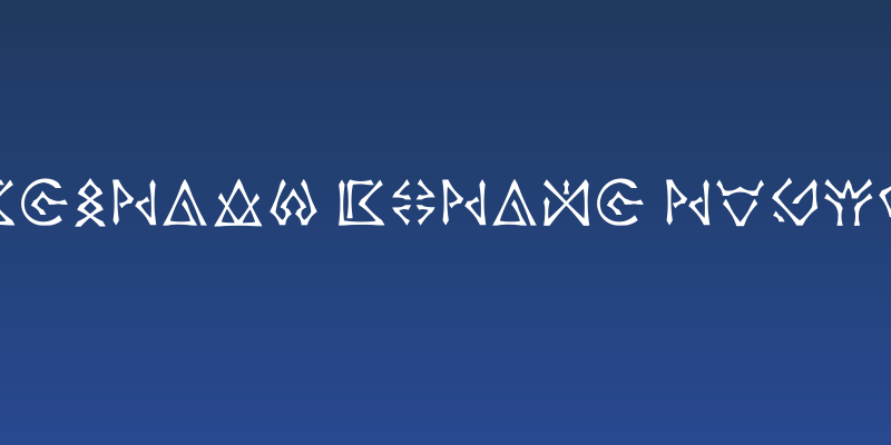 Castorian Script Regular Social Header
