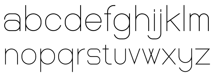 Castrade Personal Use Font LOWERCASE