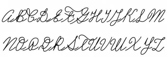 Castro Script PERSONAL USE ONLY Polices MAJUSCULES
