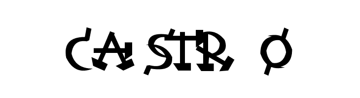 Castro Шрифта