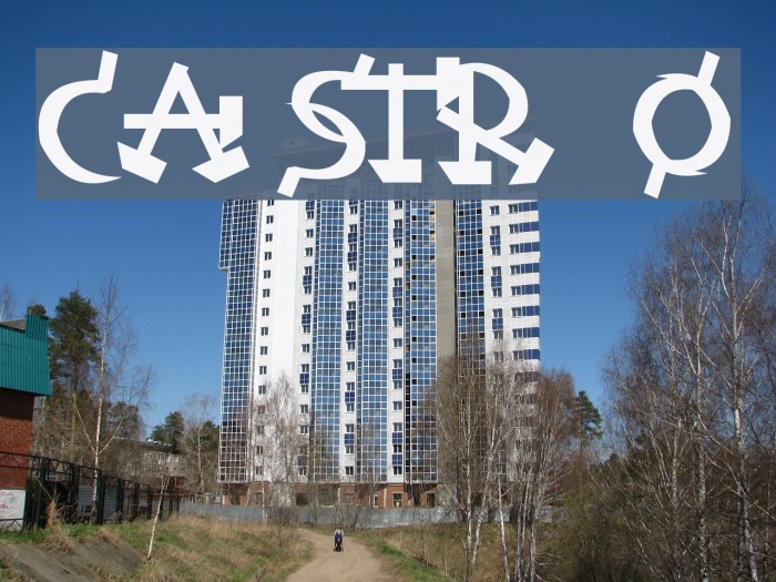 Castro Font examples