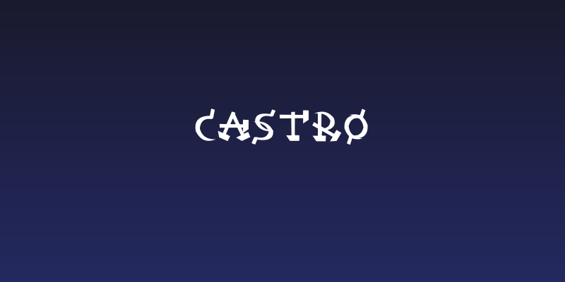 Castro Social Header