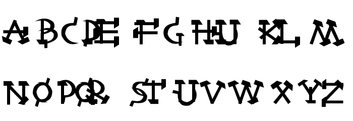 Castro Font LOWERCASE